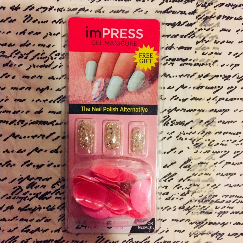 ⬇️⬇️Today only! ❤️💅🏽🌸 New pink Impress nails 🌺🌺